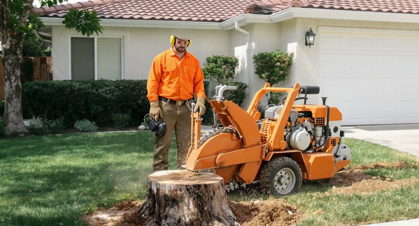 Stump Grinding in San Diego by ArborSD